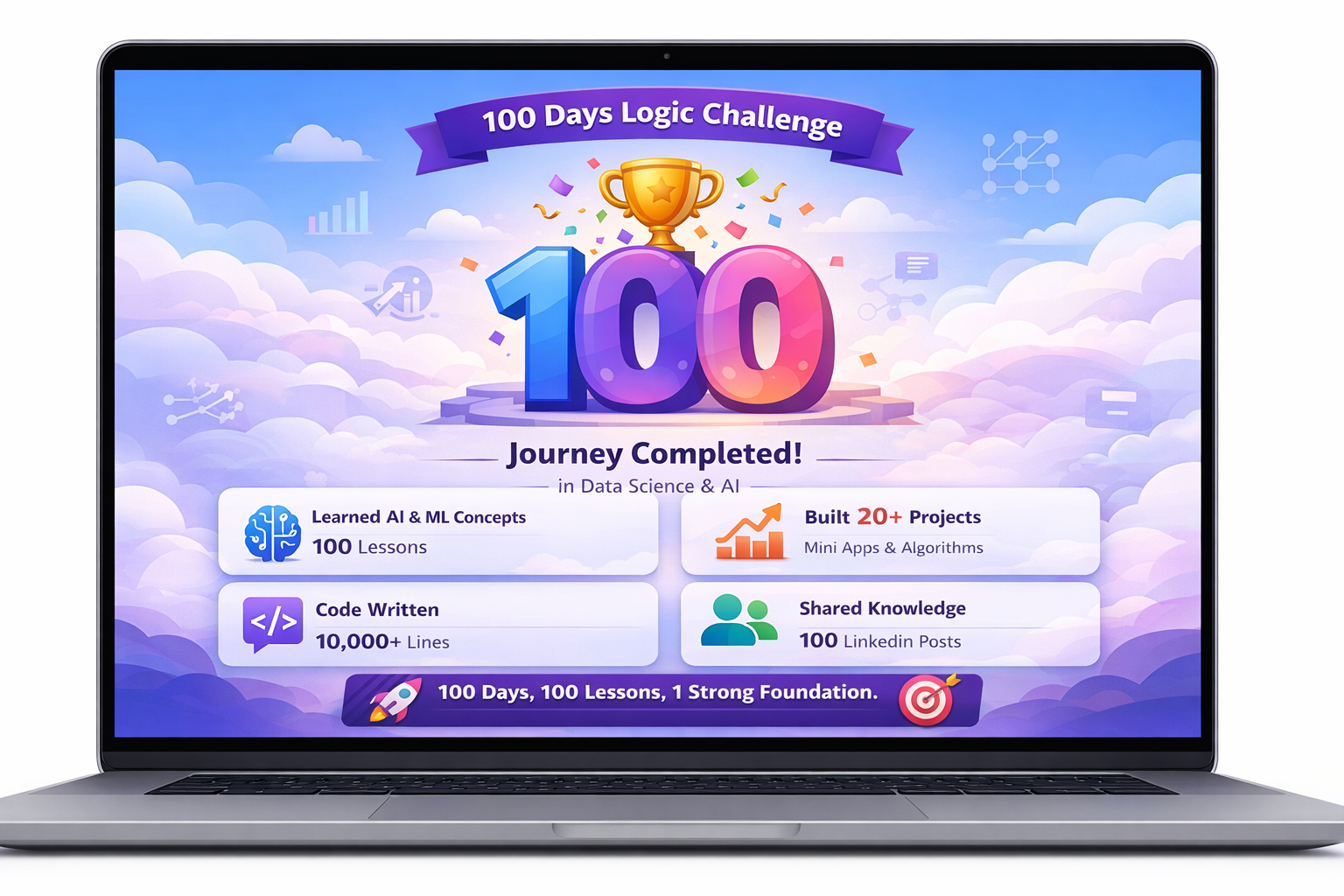 100 Days Logic Challenge project screenshot